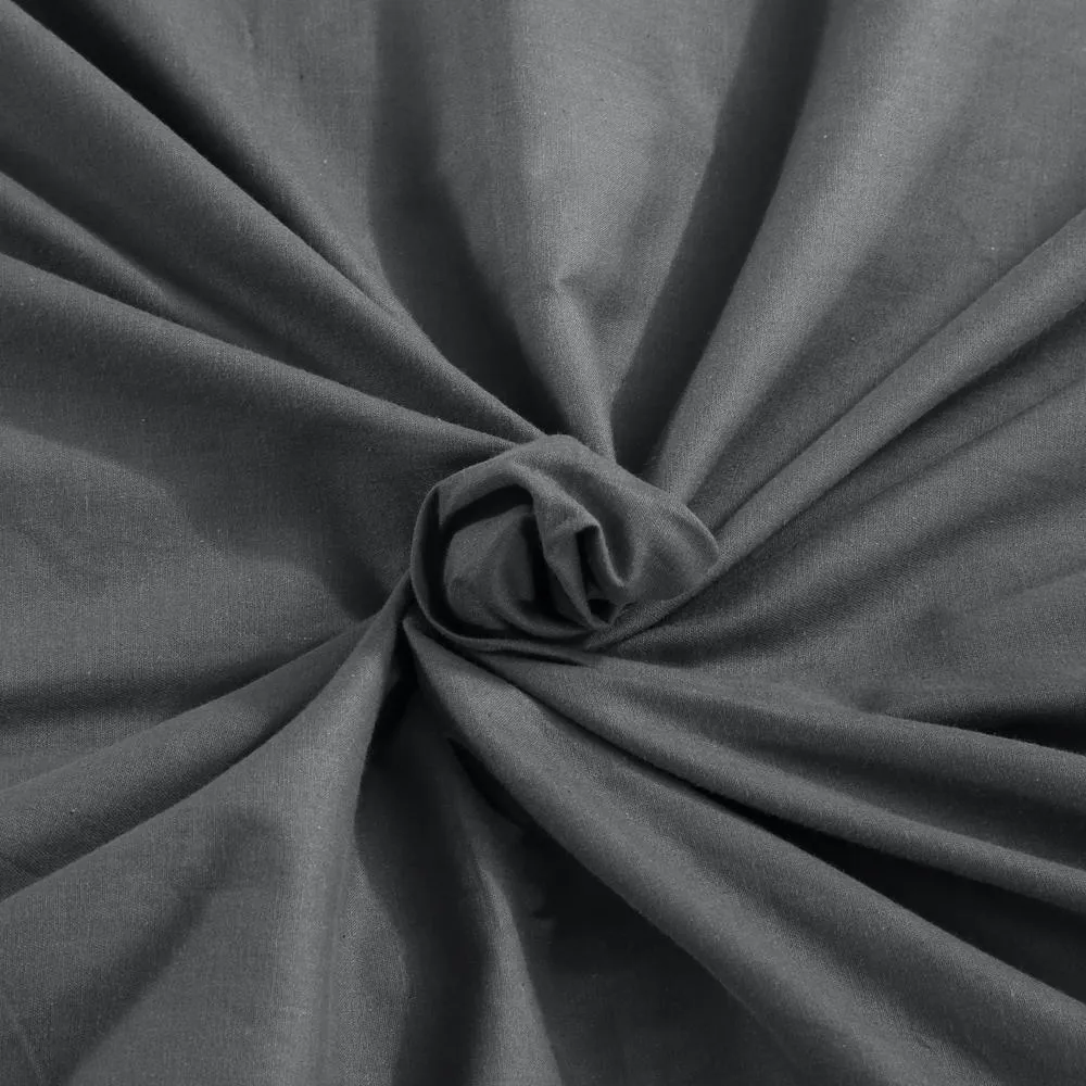 121x92cm Cotton Anti Anxiety Weighted Blanket Cover Protector Grey