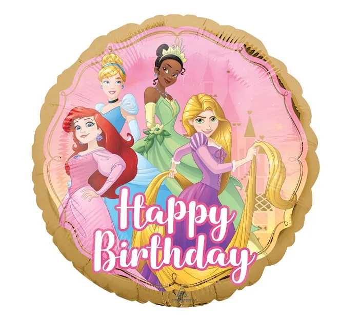 17" Happy Birthday Disney Princess