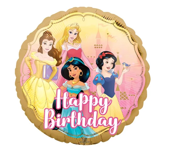 17" Happy Birthday Disney Princess
