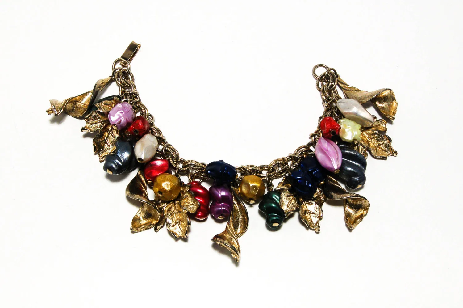 1950's Colorful Charm Bracelet