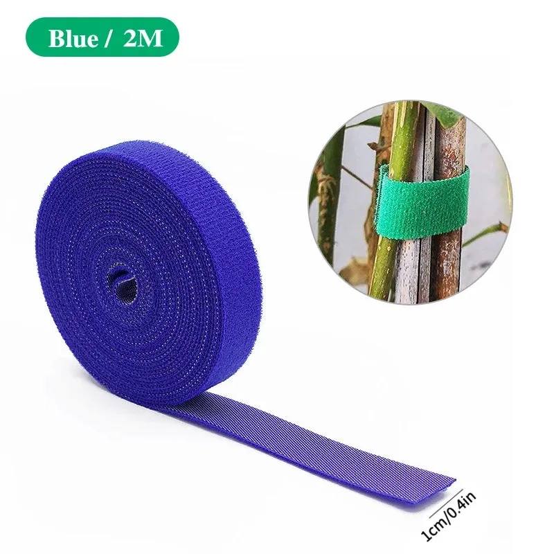 3-Rolls Green Garden Twine Plant Ties Nylon Plant Bandage Garden Hook Loop Bamboo Cane Wrap Support Garden Accessories & Tools