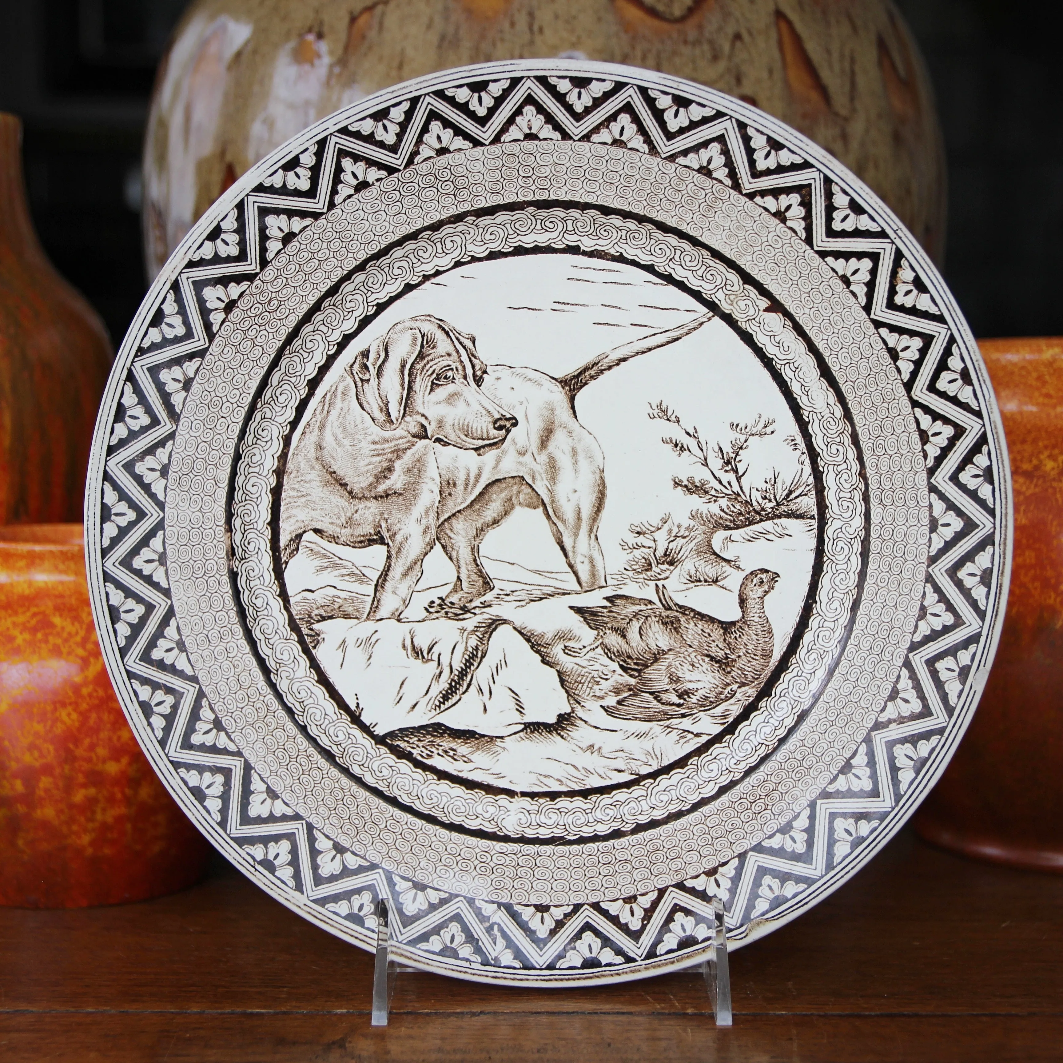 Aesthetic Bird Dog Plate