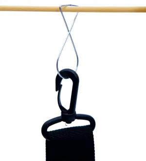 Amaonm 50 PCS Celling Clips, 8 T-Bar Ceiling Decorative Resilient Hook Ceiling Hangers for Hanging a Sign or Plant on a Grid, Drop Ceiling Clips Classroom Office Graphics Hooks