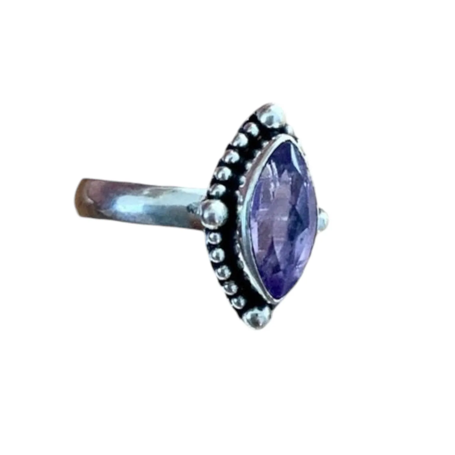 Amethyst Solid 925 Sterling Silver Ring