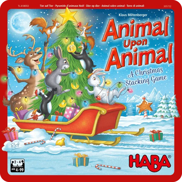 Animal Upon Animal A Christmas Stacking Game