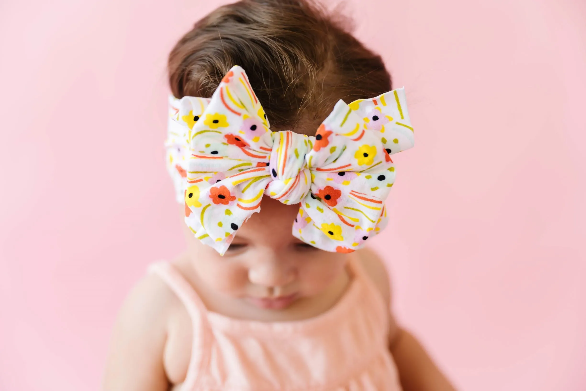 Baby Bling Carra Printed FAB-BOW-LOUS Headband