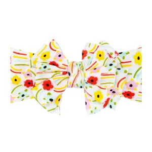 Baby Bling Carra Printed FAB-BOW-LOUS Headband