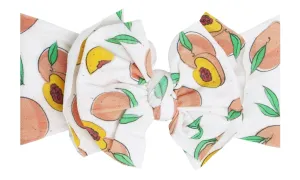 Baby Bling Just Peachy Printed FAB-BOW-LOUS Headband