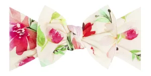 Baby Bling May Bloom Printed Knot Headband