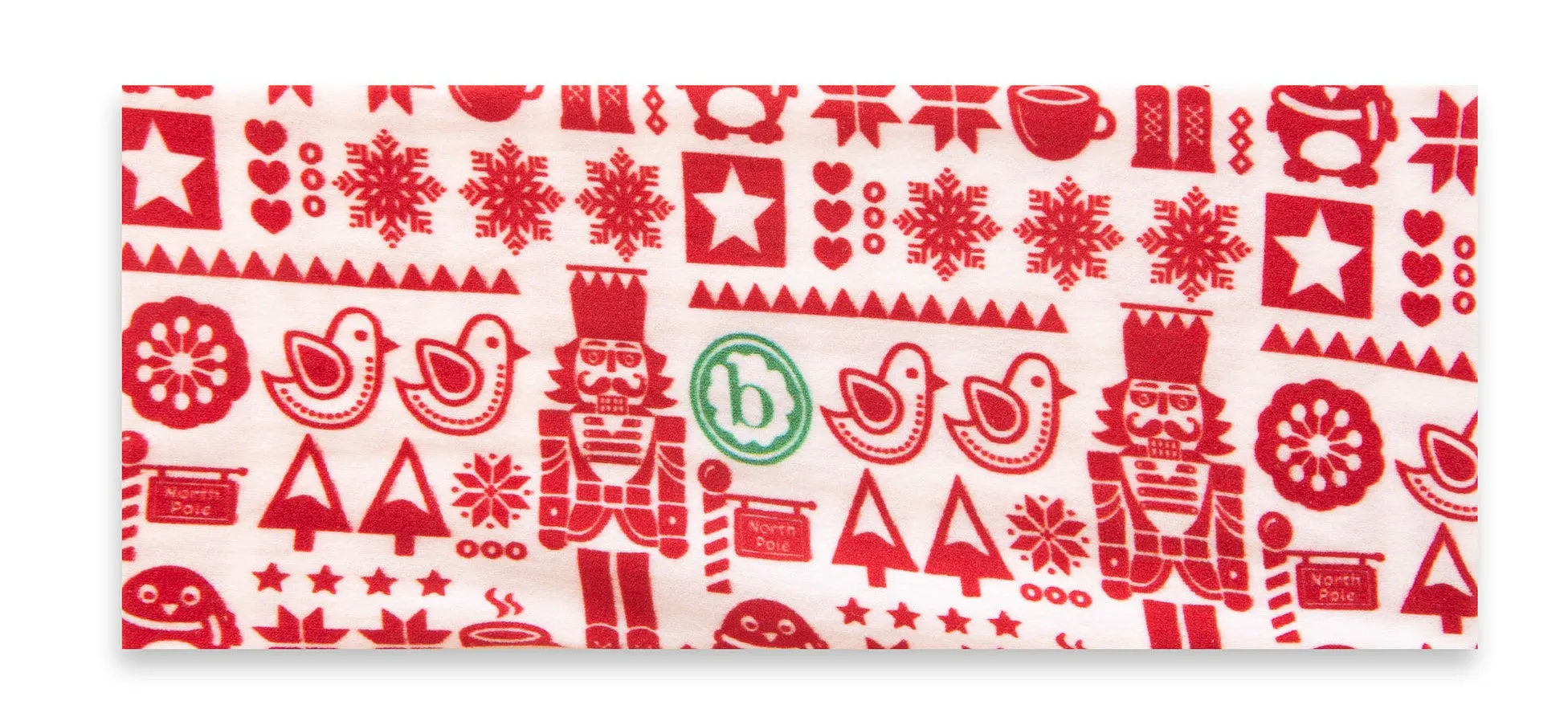 Baby Bling Nutcracker Printed Knot Headband