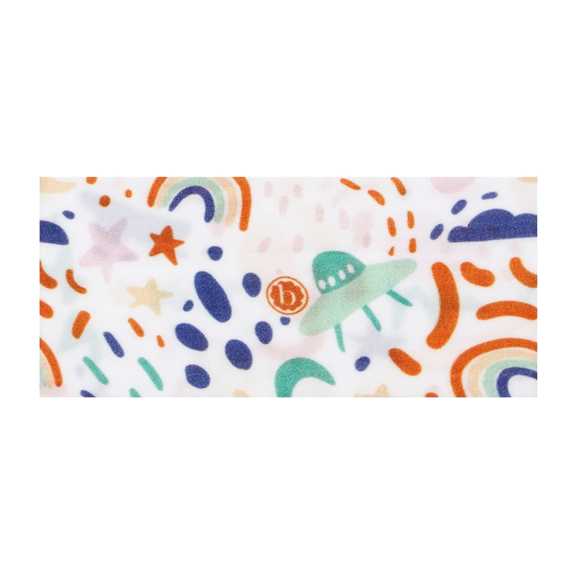 Baby Bling UFO Printed Knot Headband