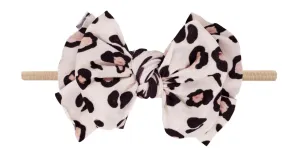 Baby Bling Wildcat / Blush FAB-BOW-LOUS Skinny Headband
