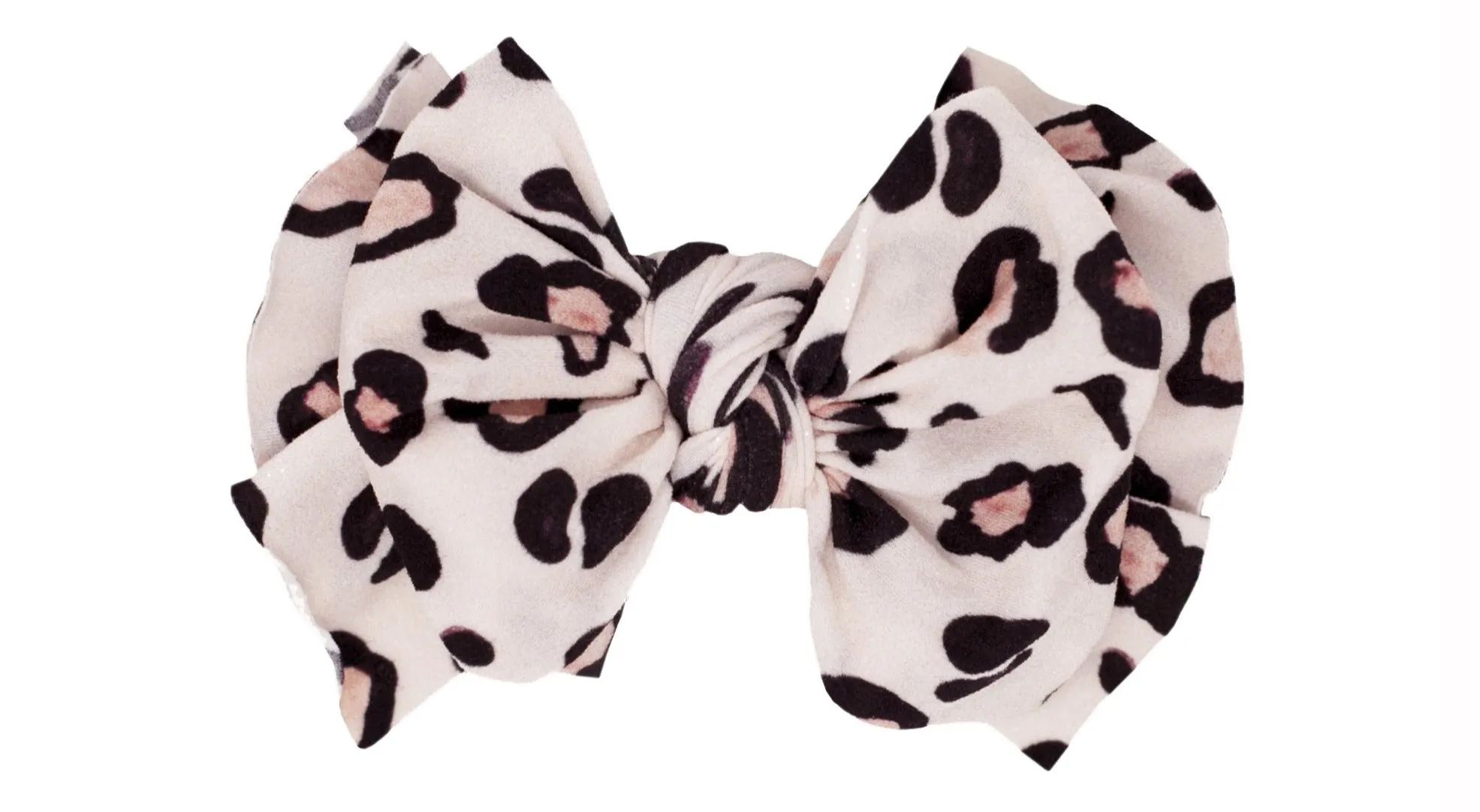 Baby Bling Wildcat Printed FAB-BOW-LOUS Clip