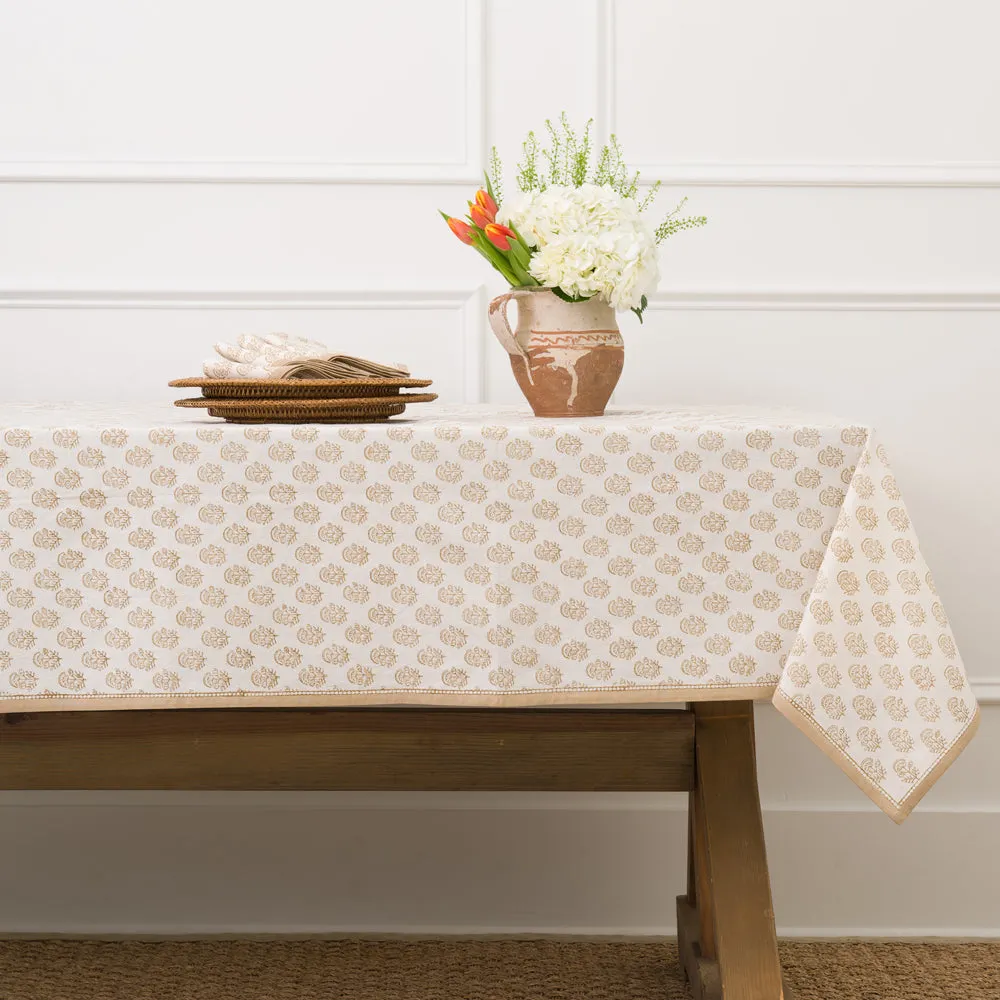 Beige Anika Tablecloth