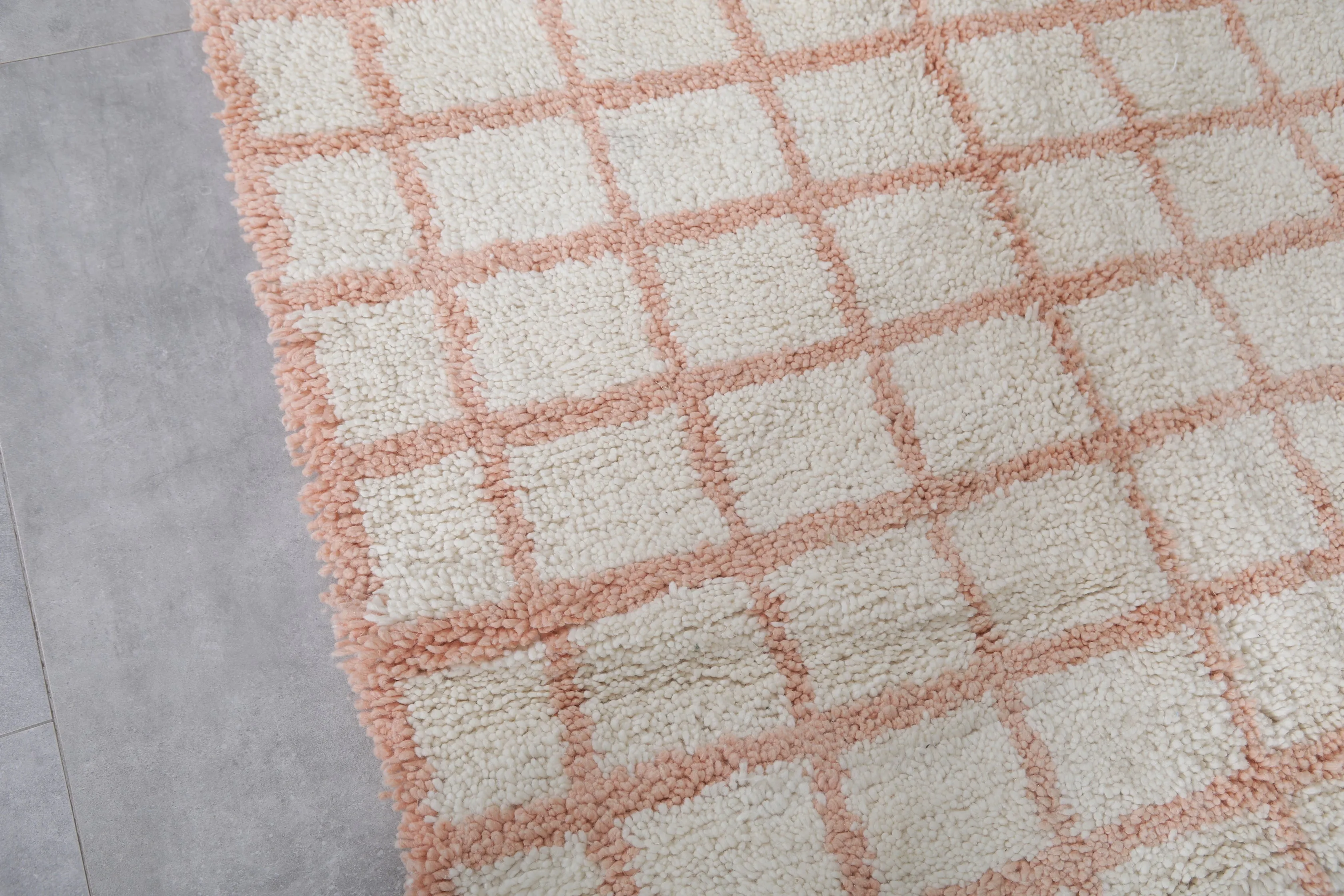 Beni Ourain Moroccan Rug - 8.4 x 9.9 Feet | Elegant Handcrafted Design