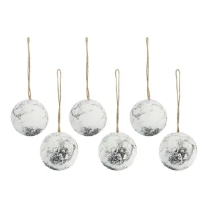 Birch Ball Christmas Ornaments (Case of 180)