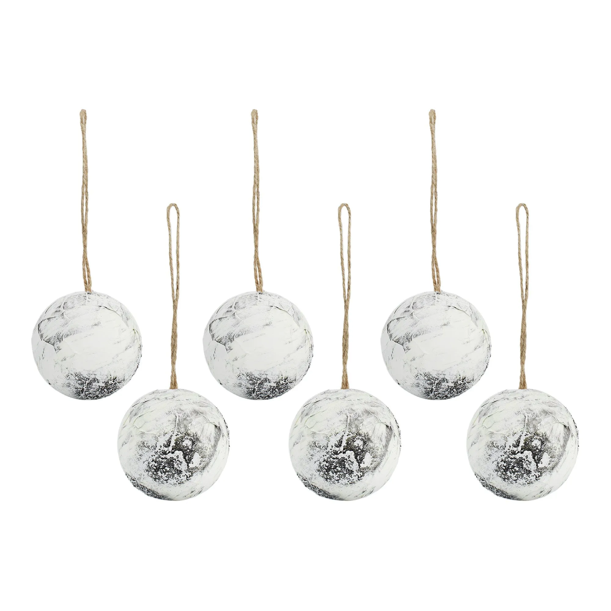 Birch Ball Christmas Ornaments (Case of 180)