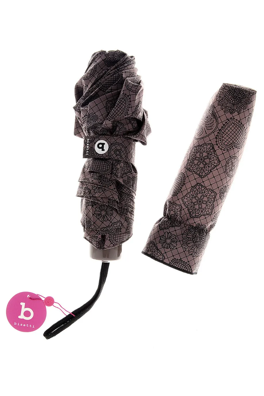 BISETTI Brown Printed Umbrella