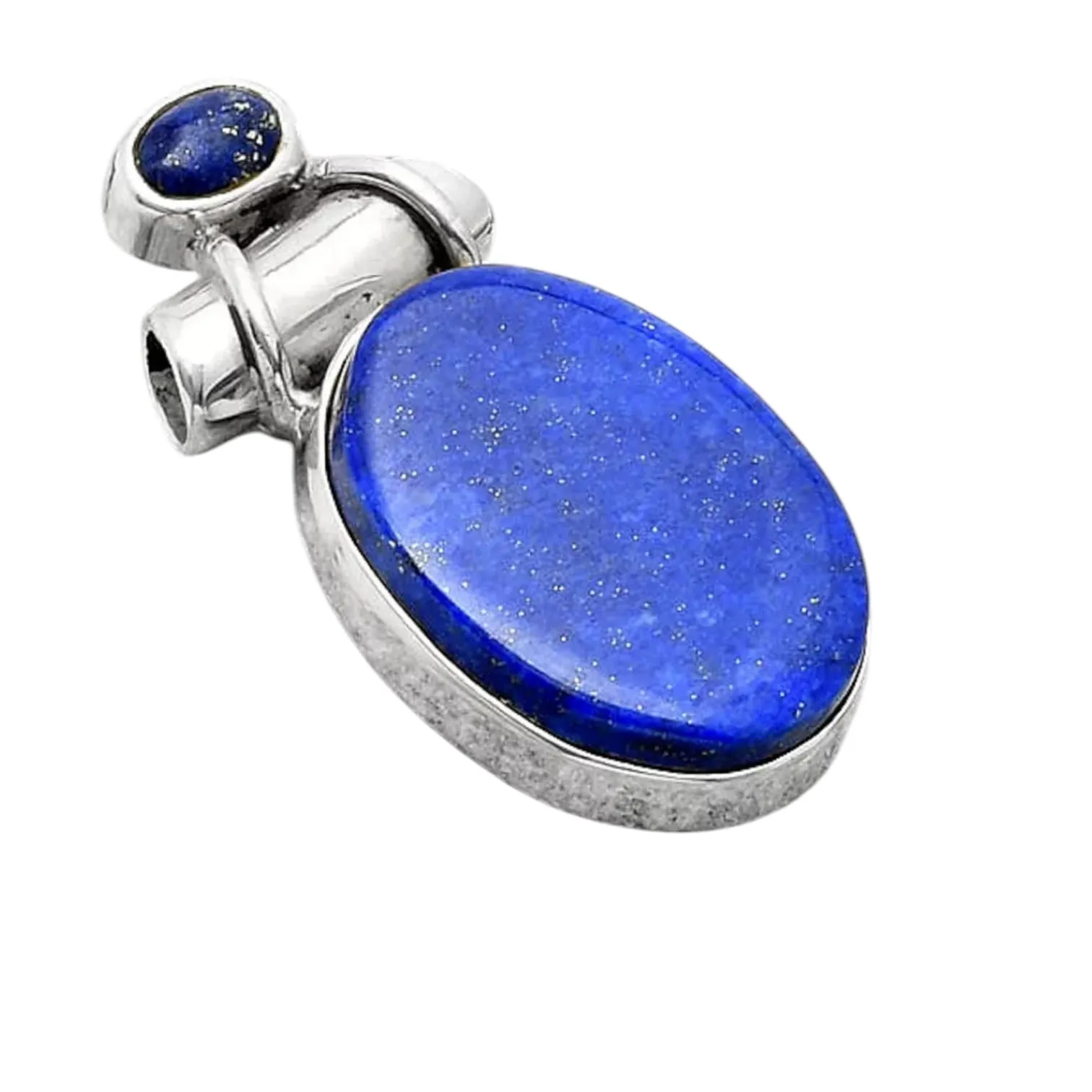 Blue Lapis Solid 925 Sterling Silver Pendant