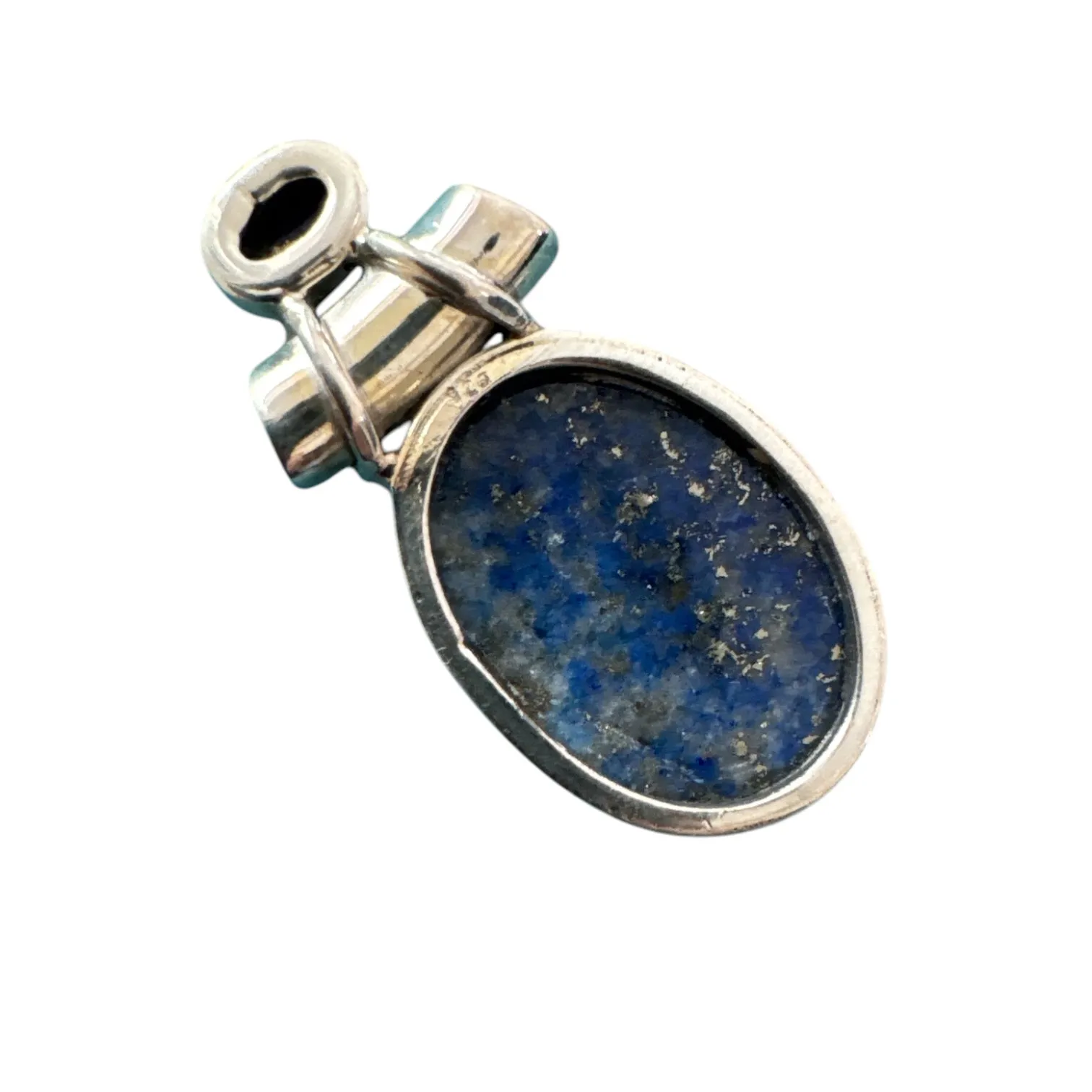 Blue Lapis Solid 925 Sterling Silver Pendant