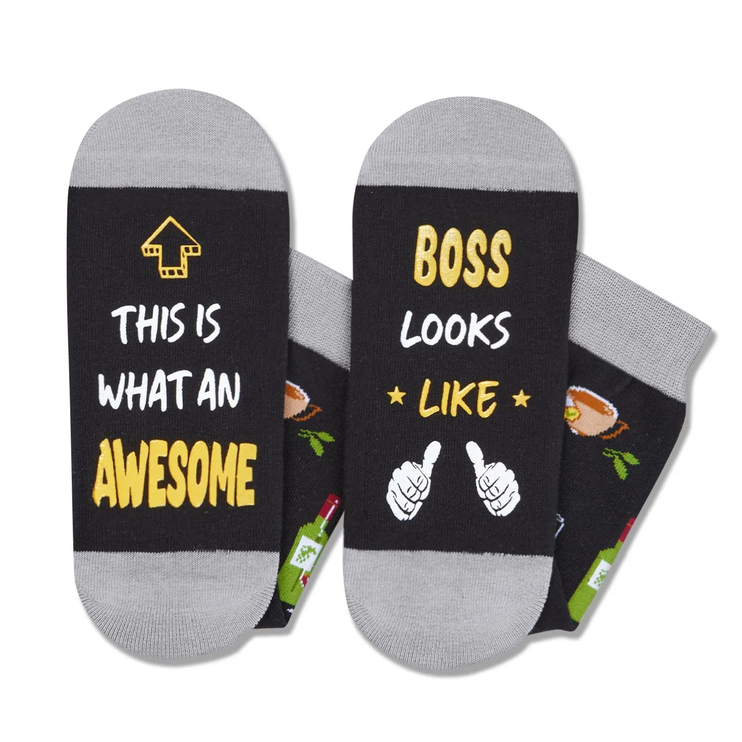 Boss Gifts Socks Ideas - Boss Gifts for Men Women, Cool Boss Gifts Male Female, Worlds Best Boss Women Retirement Socks