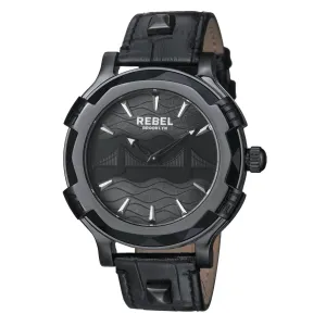 Brooklyn Bridge Black Dial Men's Watch
