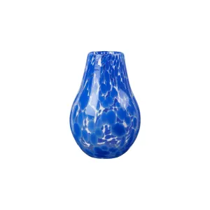 Broste Ada Vase - Spot - Intense Blue - Small