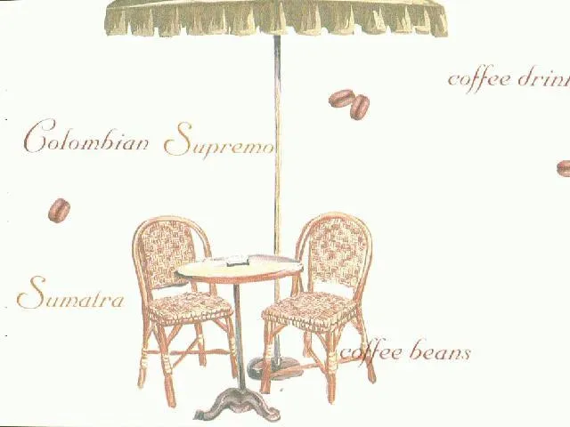 Cafe Cafeteria NV3242 Wallpaper
