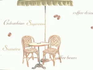 Cafe Cafeteria NV3242 Wallpaper