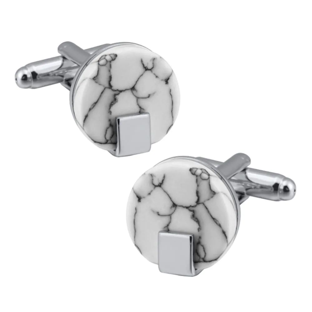 Calacatta Cufflinks