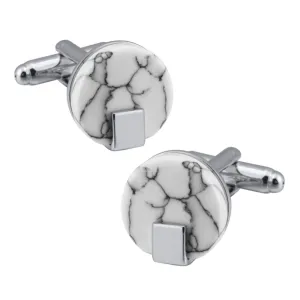 Calacatta Cufflinks