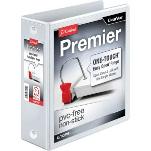 Cardinal EasyOpen ClearVue Locking Round Ring Binder