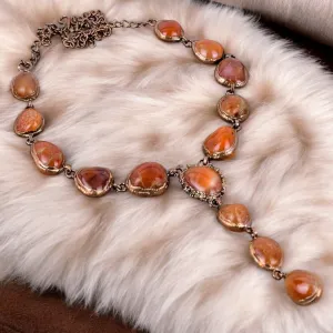 Carnelian Copper Necklace