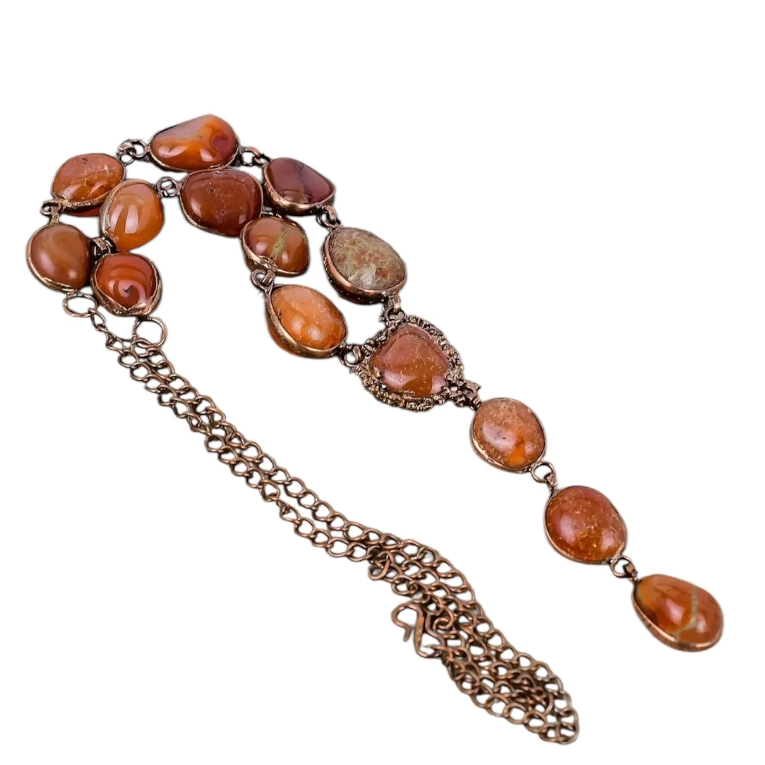 Carnelian Copper Necklace