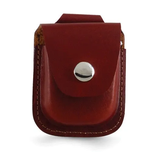 Charles Hubert Brown Leather Holder For Up To 48mm Pocket Watch