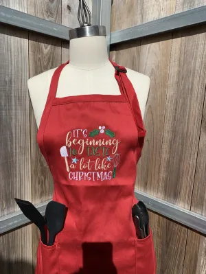 Christmas Baking Aprons - Gift Ideas