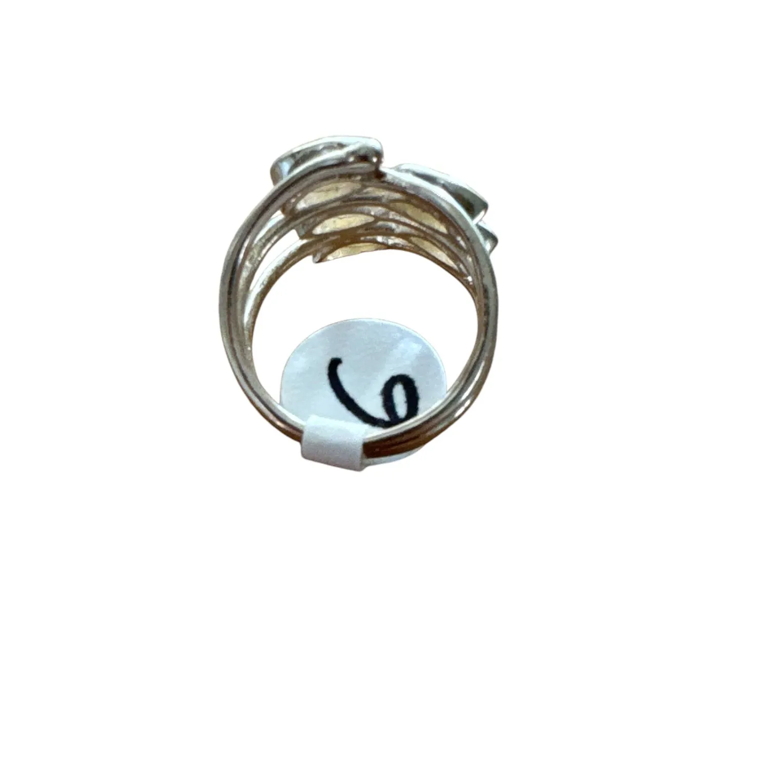 Citrine Solid 925 Sterling Silver Ring 6