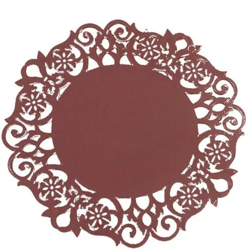 Colorful Silicone Lace Doilies