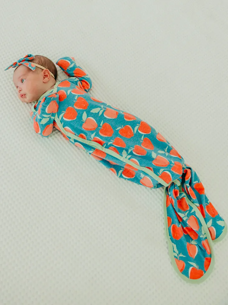 Copper Pearl Knotted Gown - Teacher