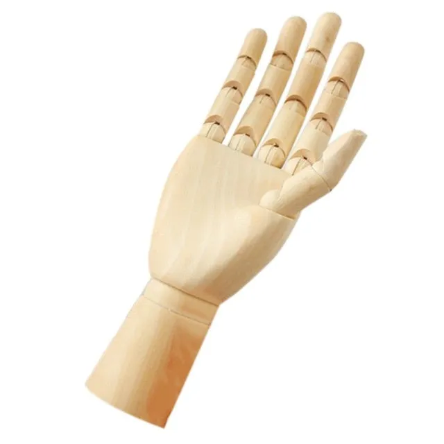 Creative Wooden Art Model Doll Hands Home Living Office Desktop Decorations