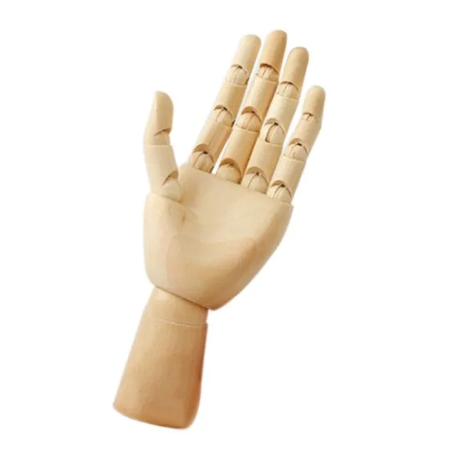 Creative Wooden Art Model Doll Hands Home Living Office Desktop Decorations