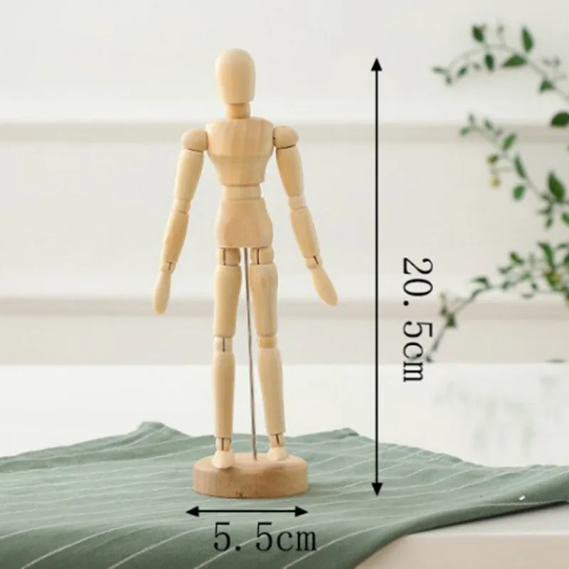 Creative Wooden Art Model Doll Hands Home Living Office Desktop Decorations
