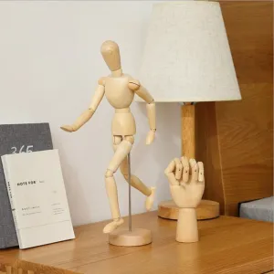 Creative Wooden Art Model Doll Hands Home Living Office Desktop Decorations