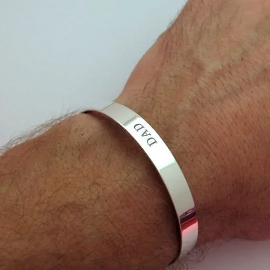 Custom Bracelet for Men - Fathers Day Gift