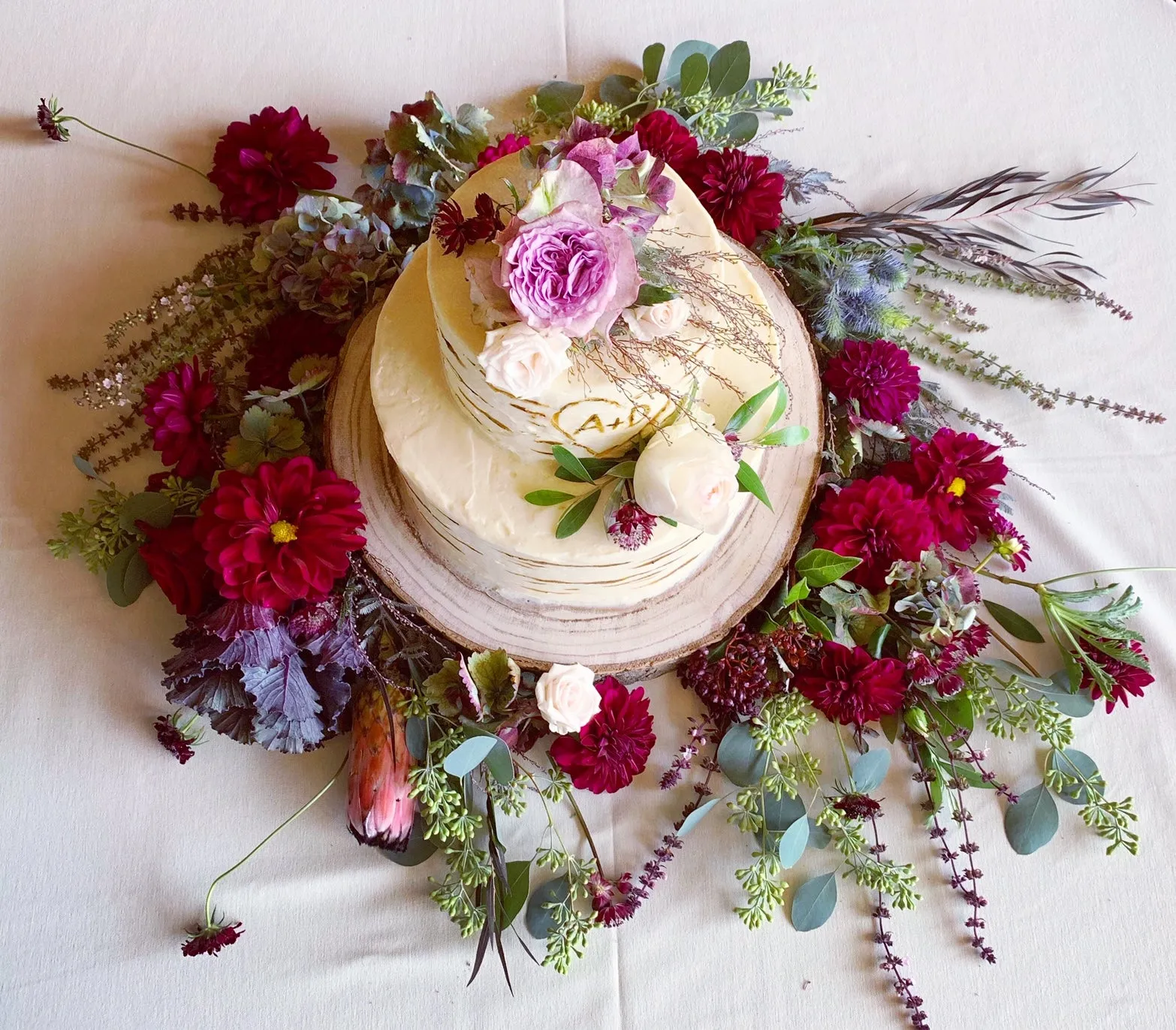Cut blooms, small event order ($1500 minimum)