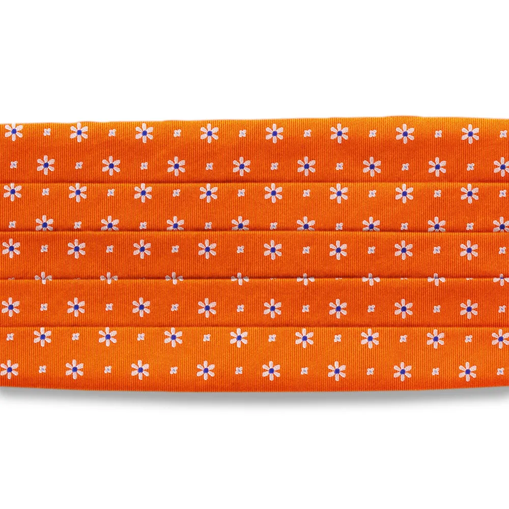 Daisy Springs Orange - Cummerbunds
