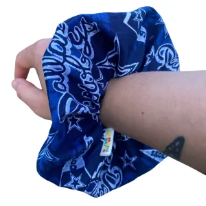 Dallas Cowboys Scrunchie Hair Tie Gift Ponytail