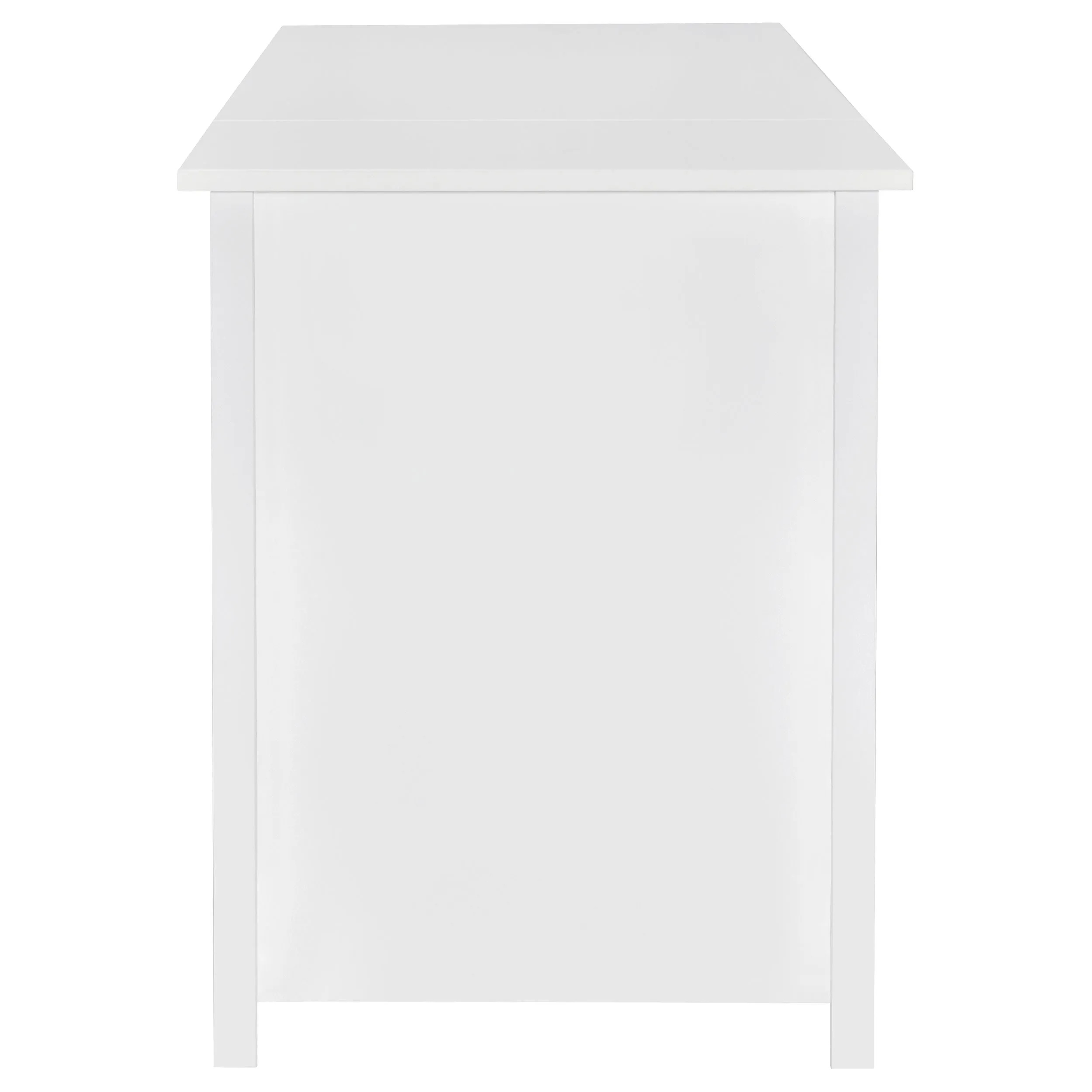 Dylan 60-inch 4-drawer Lift Top Office Desk White High Gloss