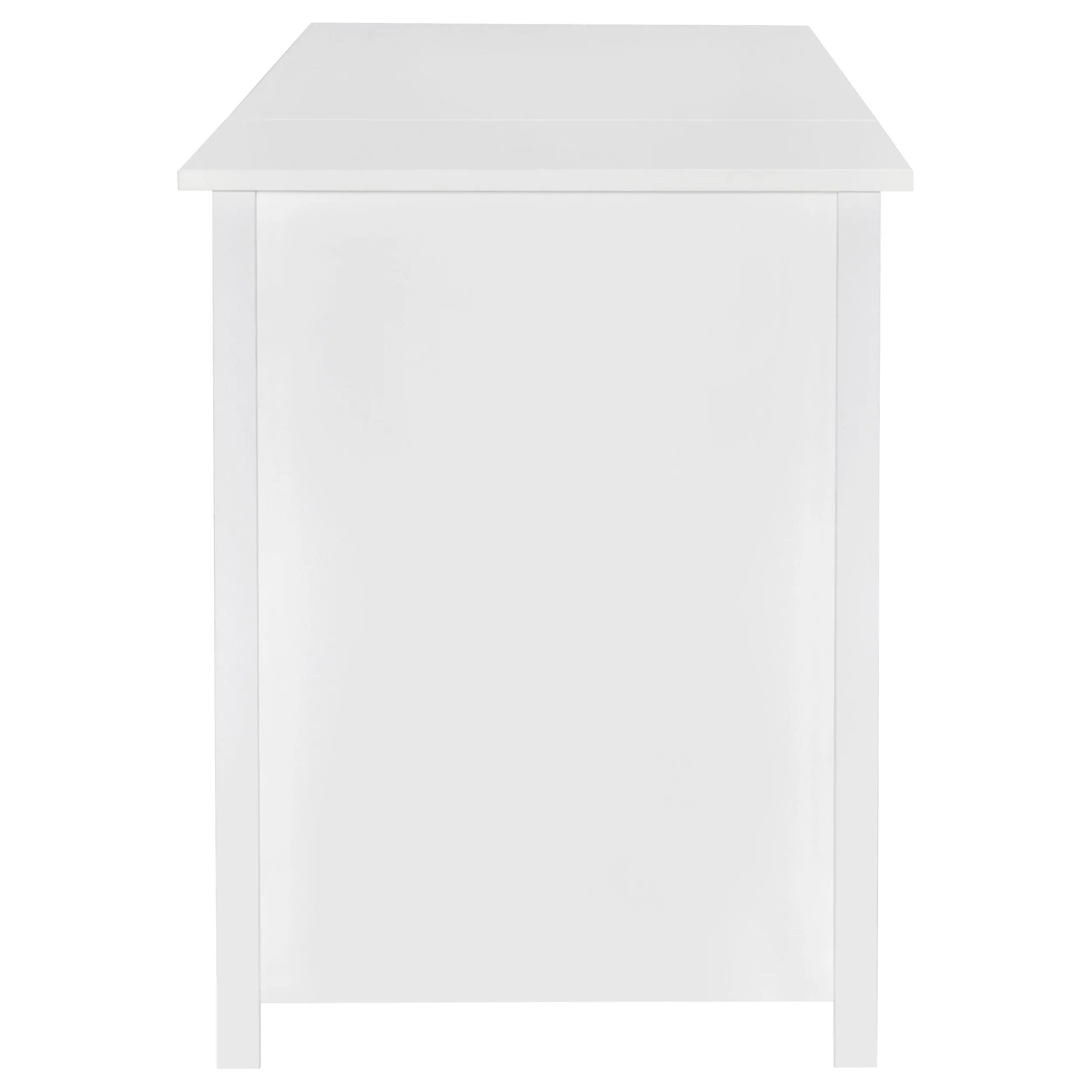 Dylan 60-inch 4-drawer Lift Top Office Desk White High Gloss