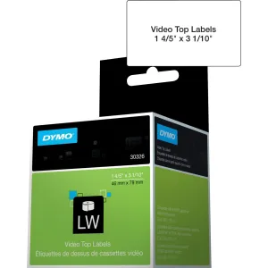 Dymo LabelWriter Video Top Labels